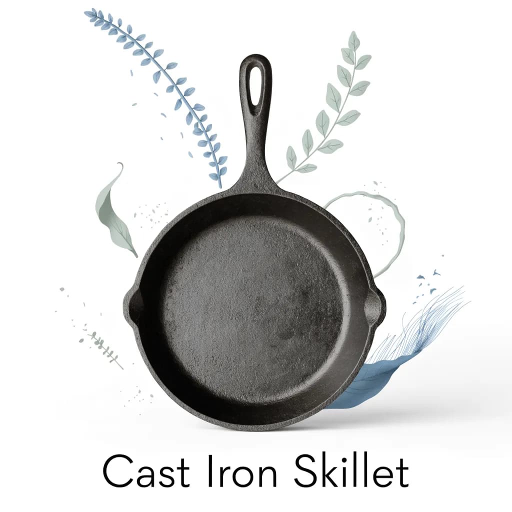 Lodge Pre-Seasoned Cast Iron Grill Pan, 10.25 Inches